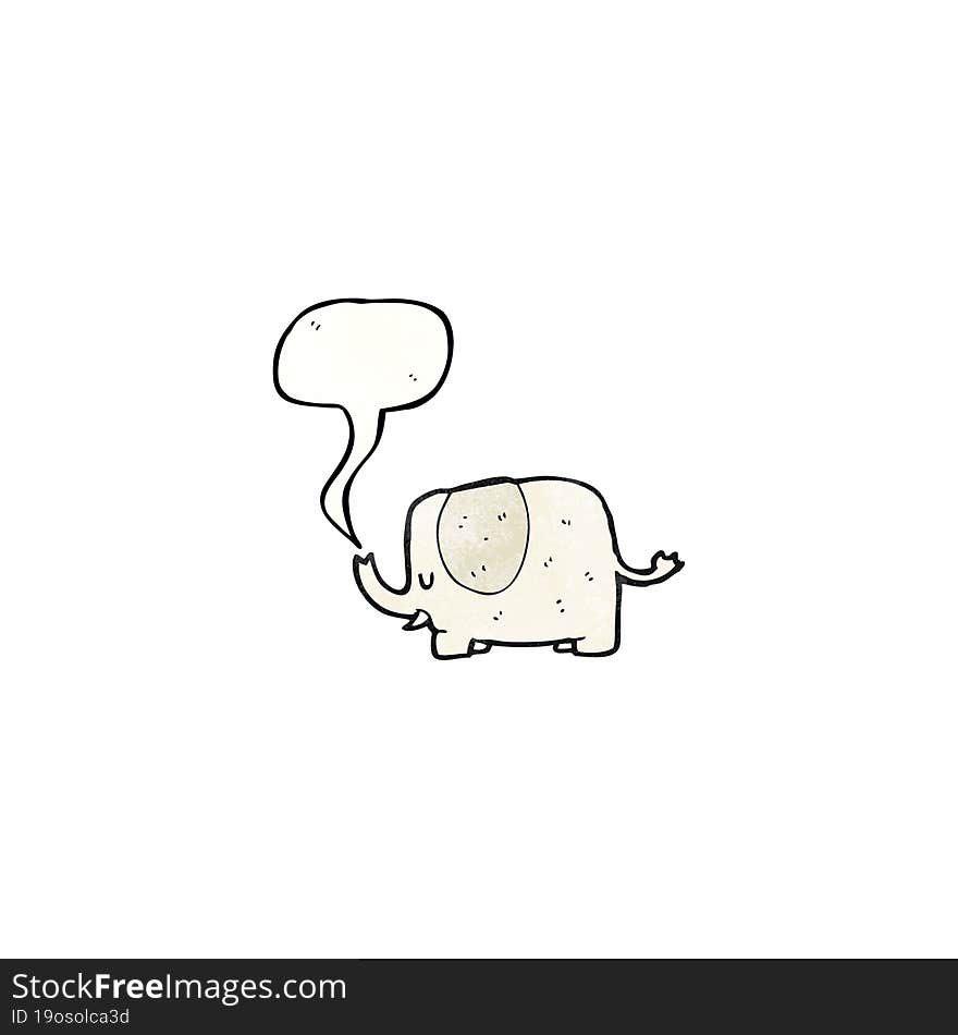 cute cartoon elephant