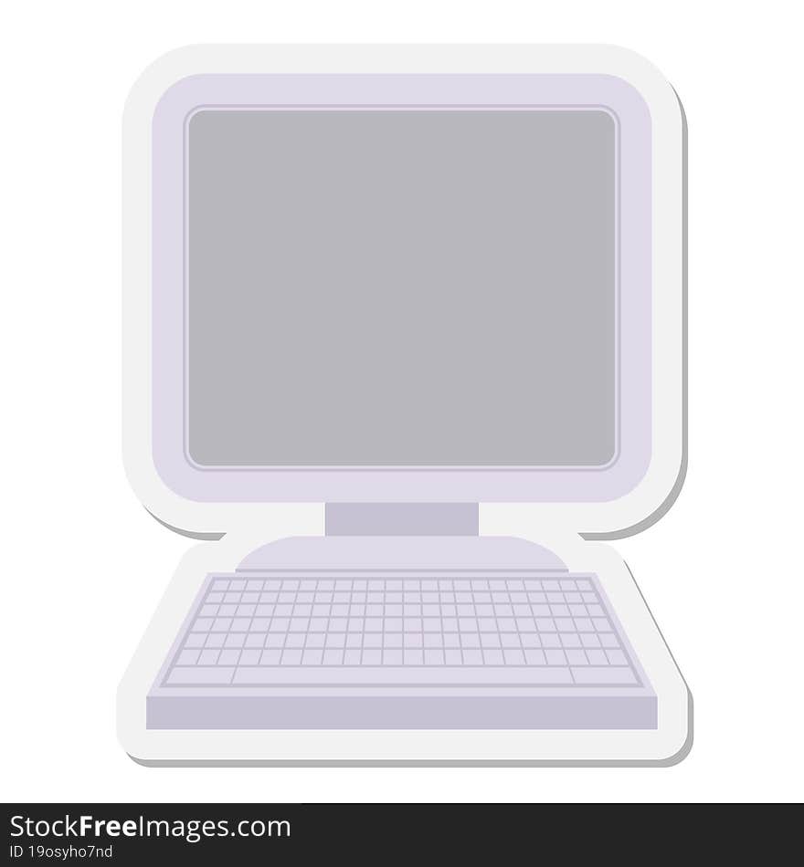 computer sticker