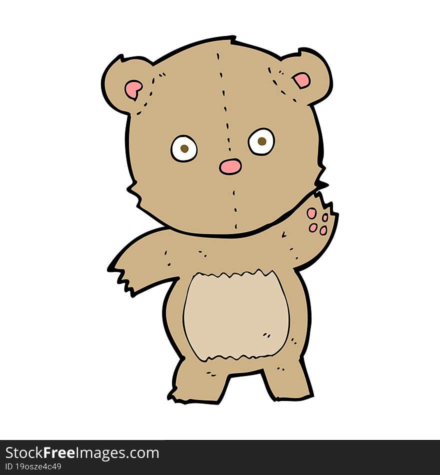 cartoon teddy bear