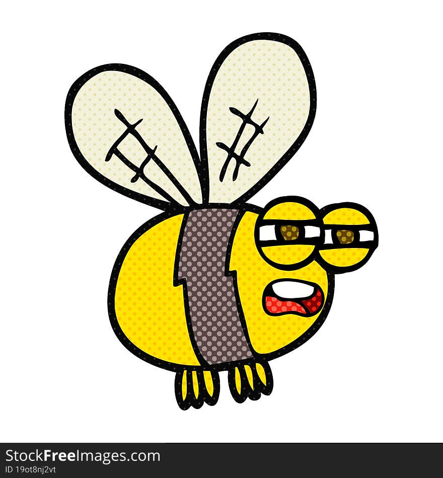 Cartoon Bee