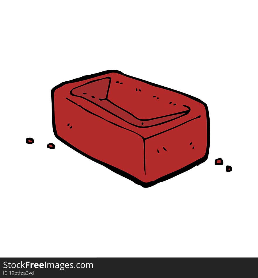 cartoon brick