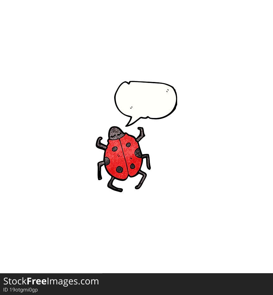 cartoon ladybug