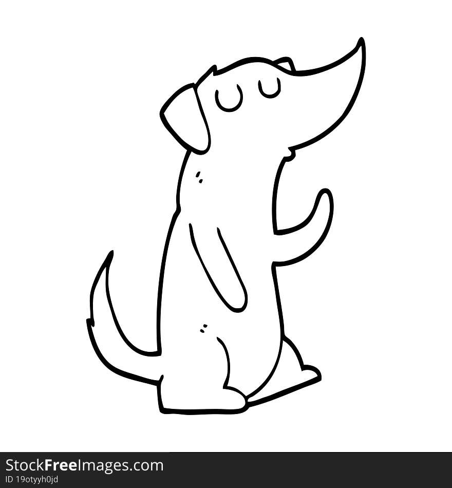 cartoon dog