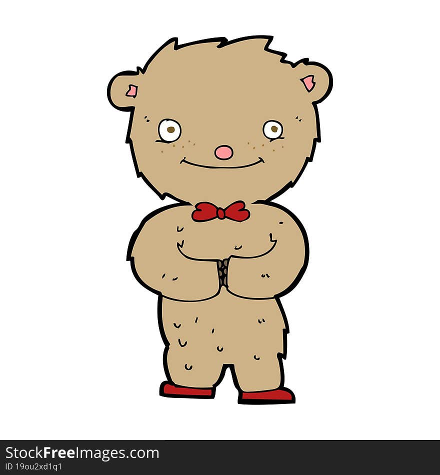 cartoon teddy bear