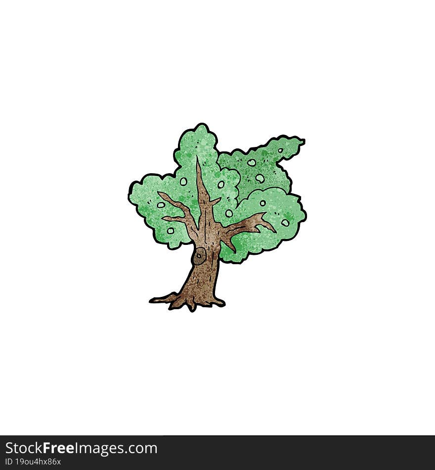 cartoon tree