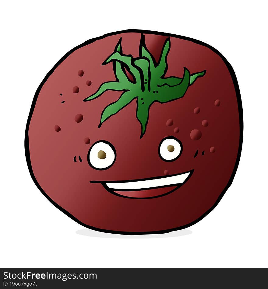 cartoon tomato