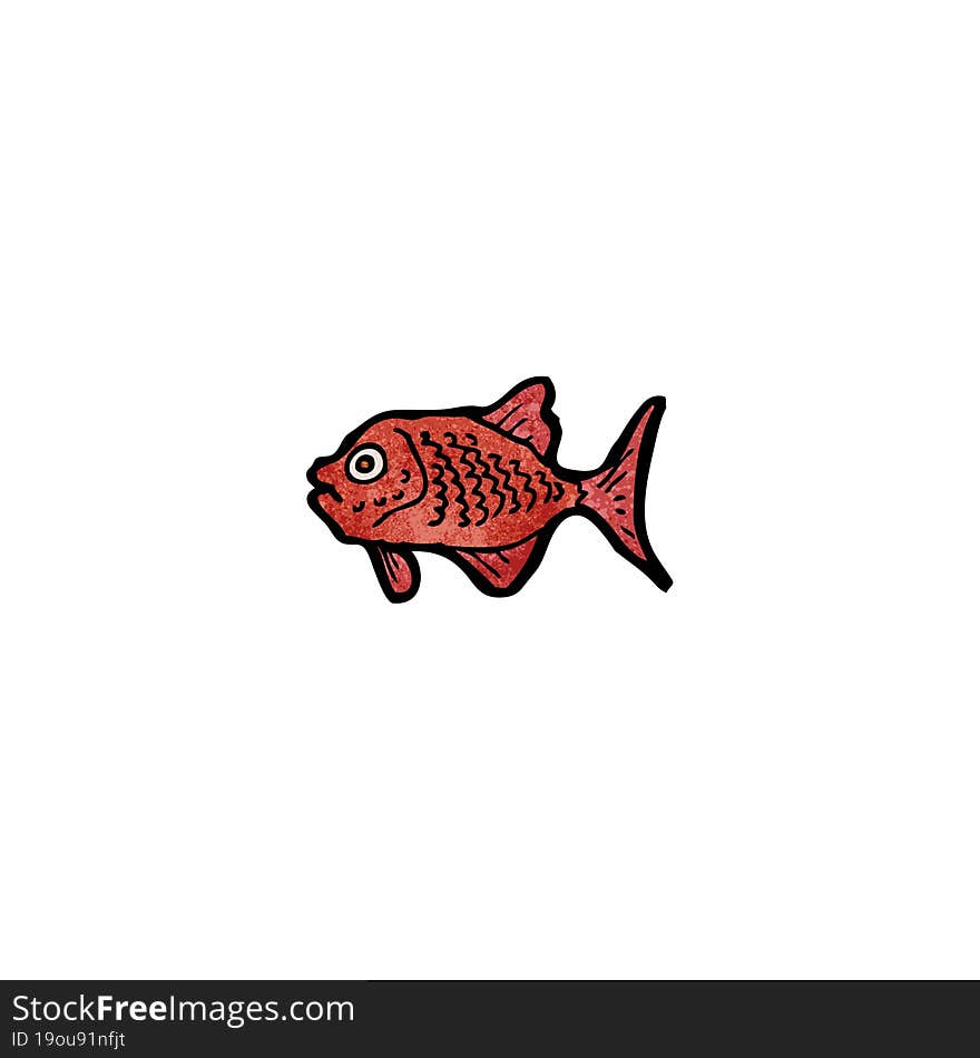 cartoon piranha