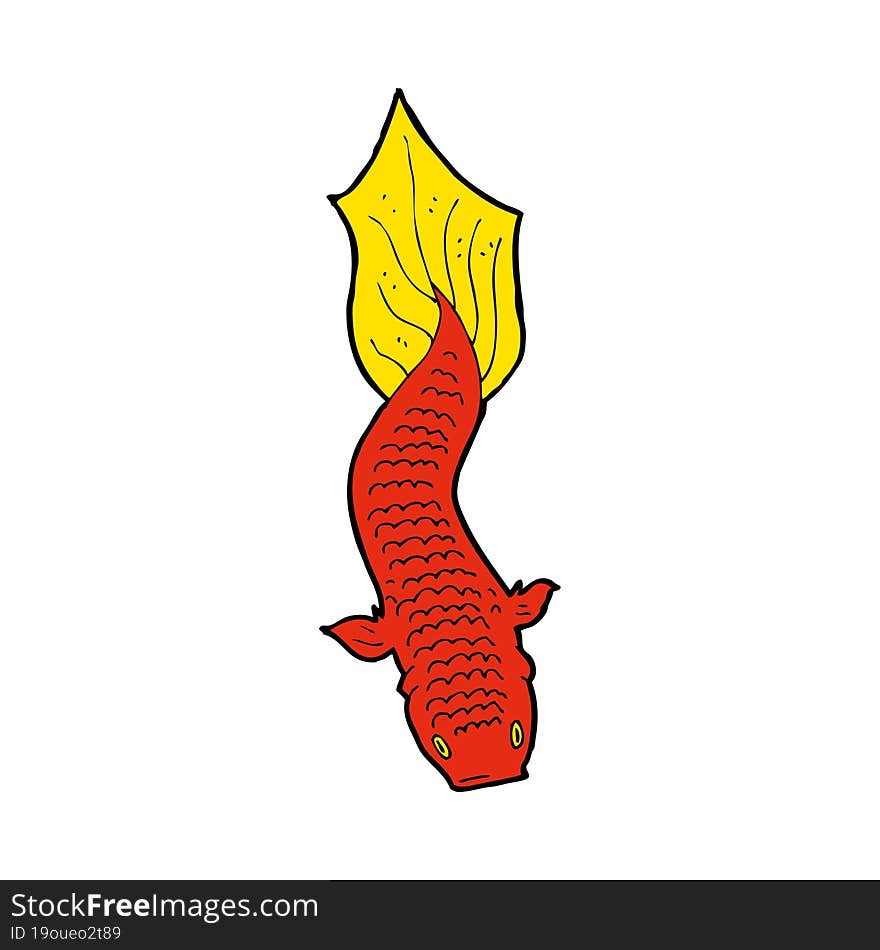 cartoon fish