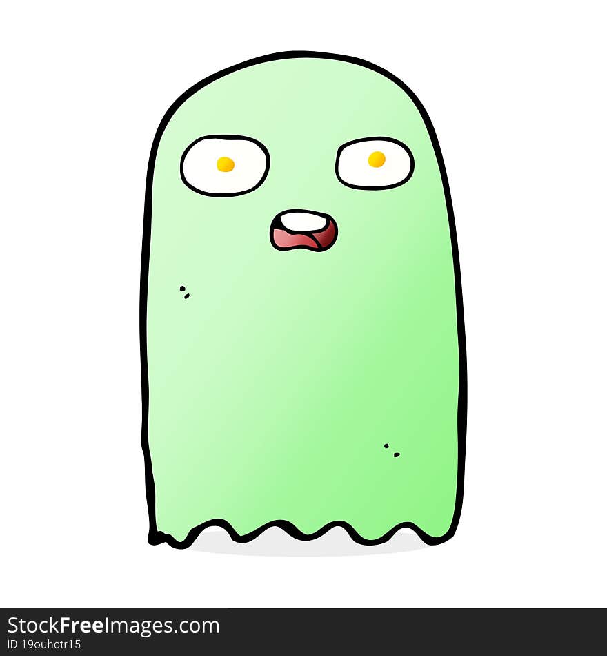 funny cartoon ghost