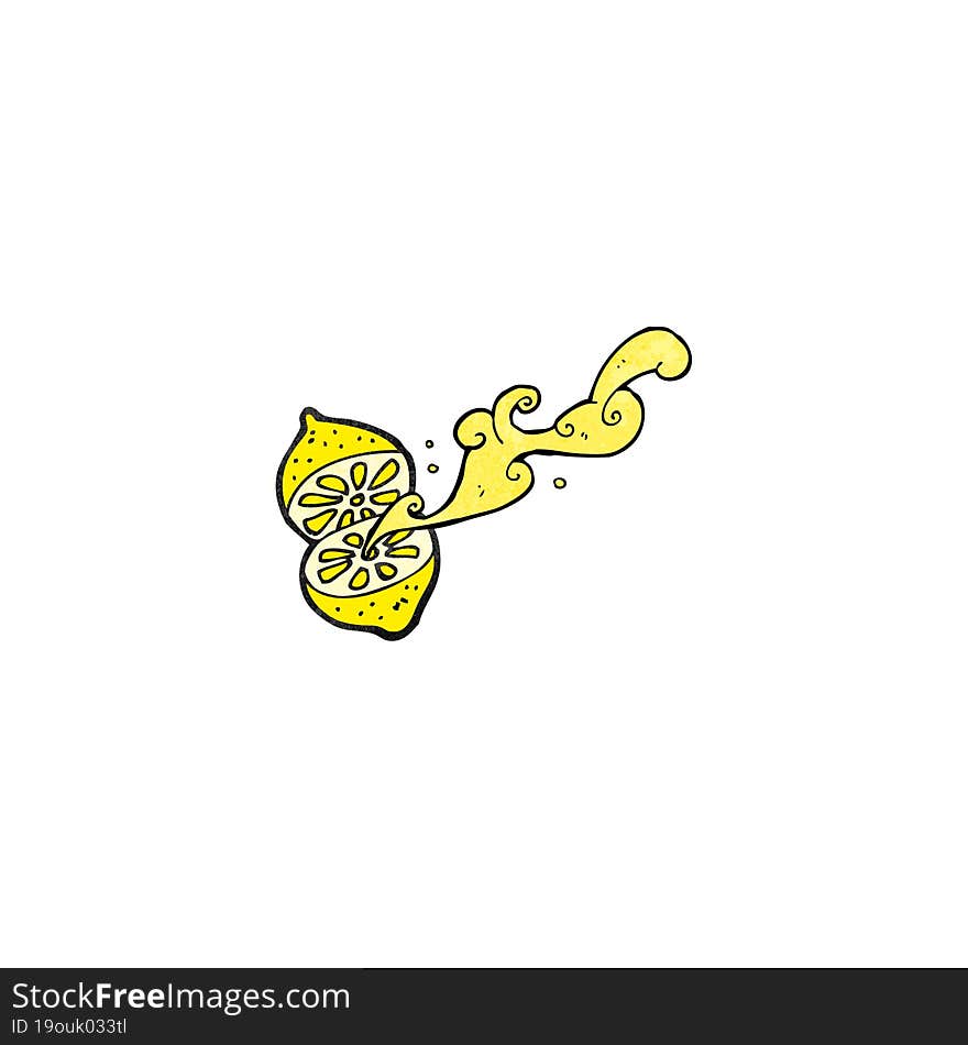 Cartoon Cut Lemon