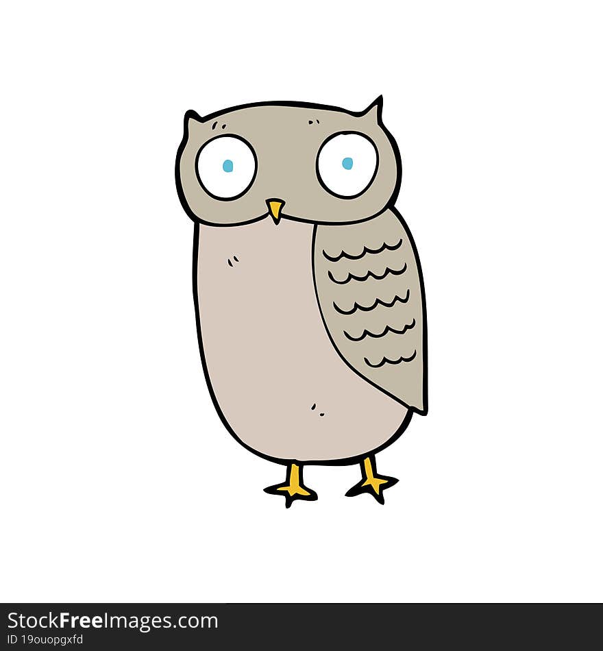 cartoon owl