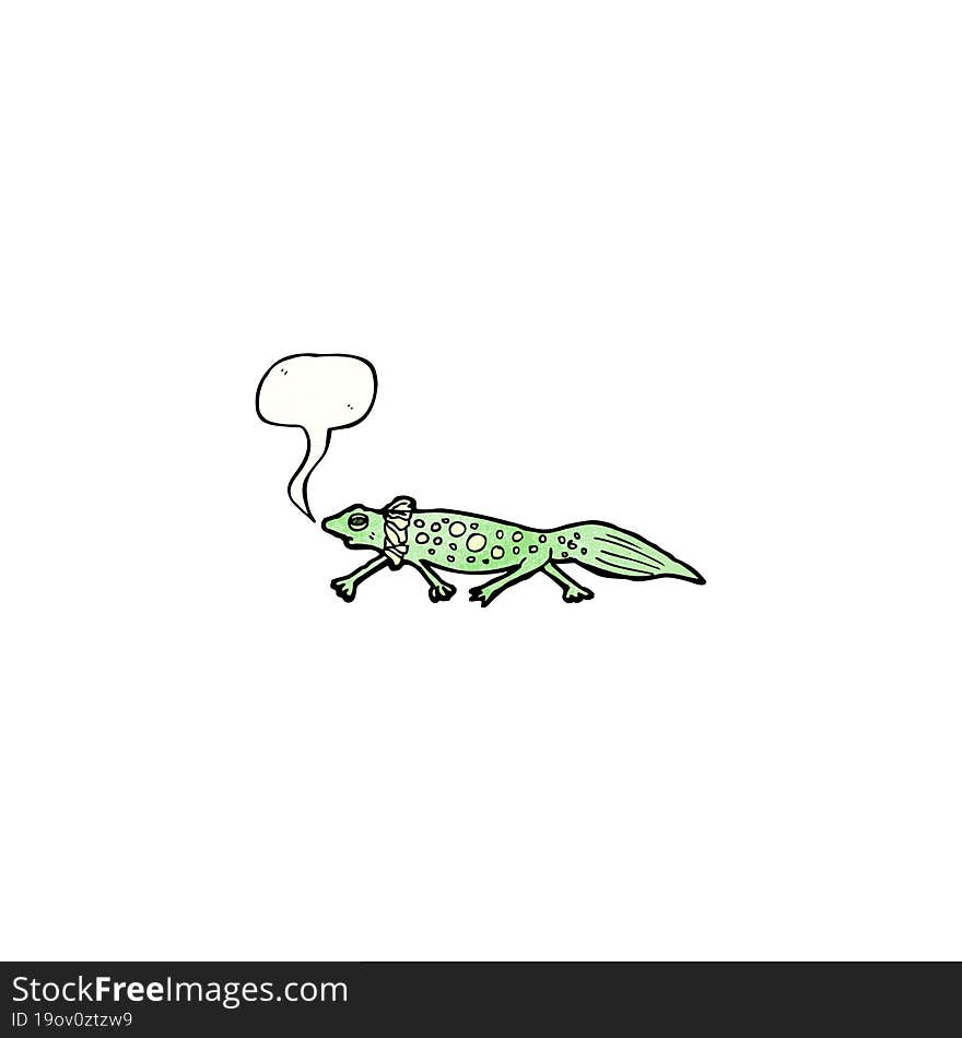 Cartoon Salamander