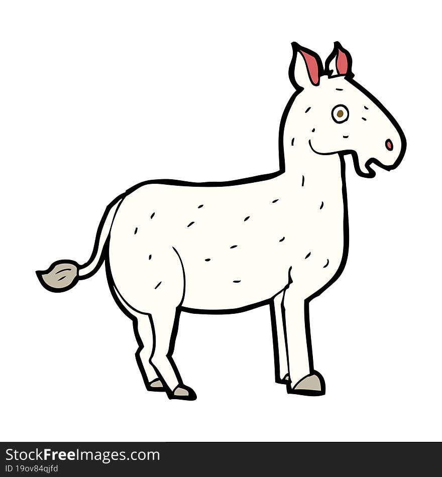 cartoon mule