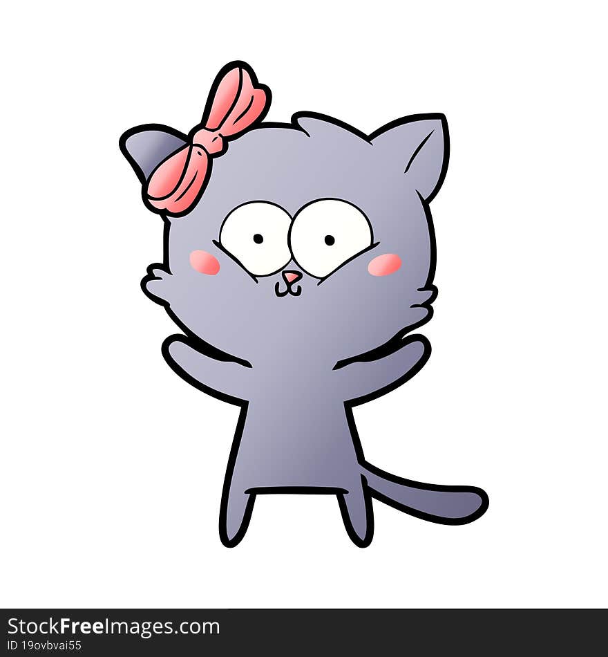 cartoon cat. cartoon cat