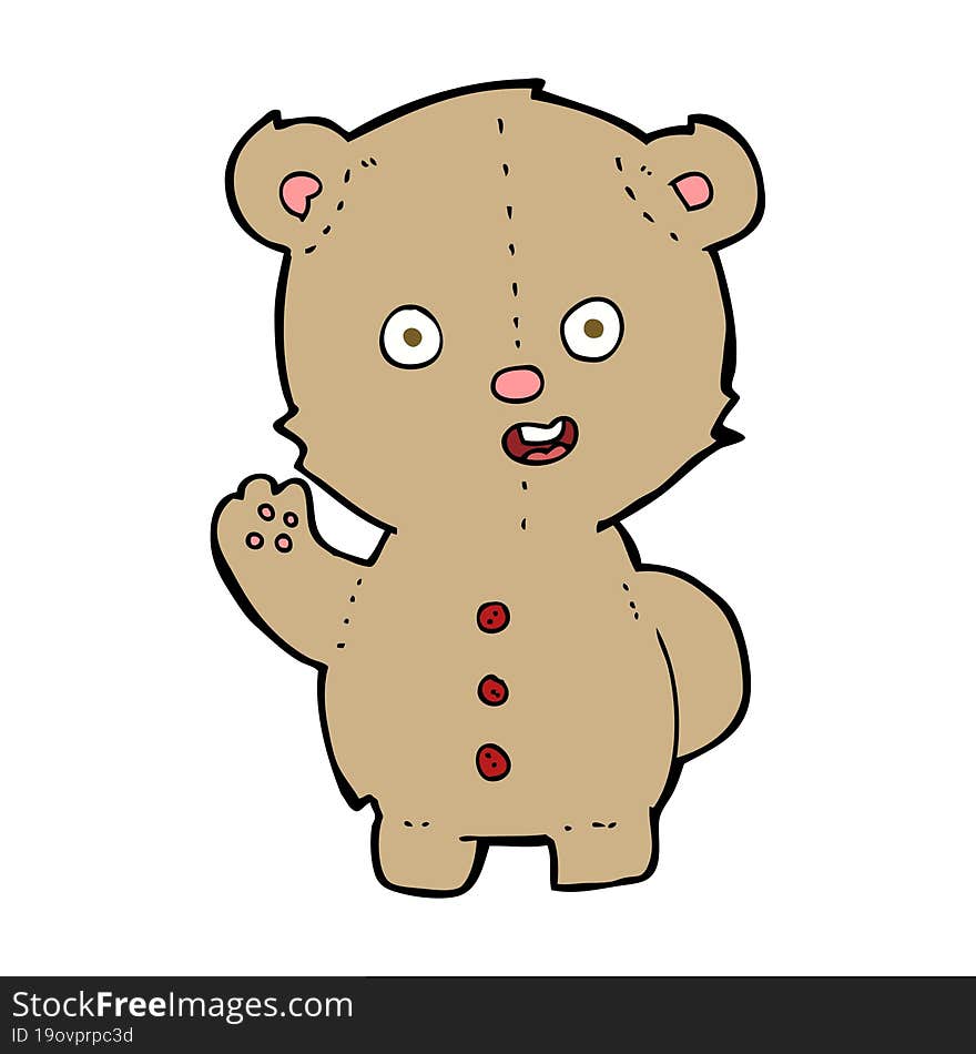 cartoon teddy bear