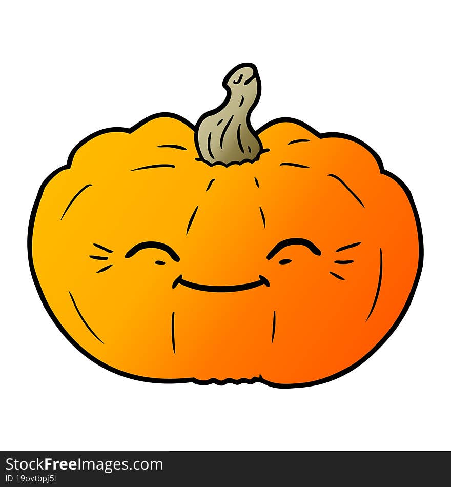 cartoon pumpkin. cartoon pumpkin