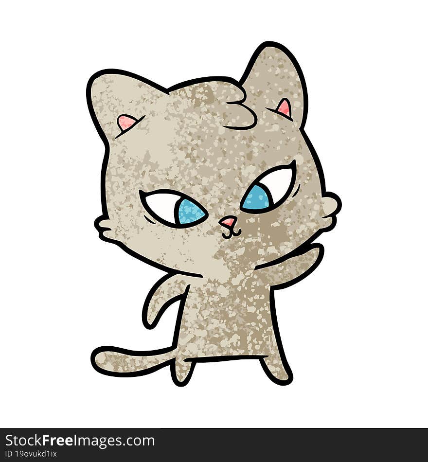 cute cartoon cat. cute cartoon cat