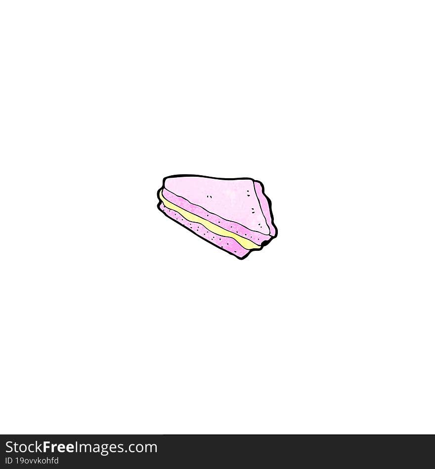 Cartoon Slice Of Cake