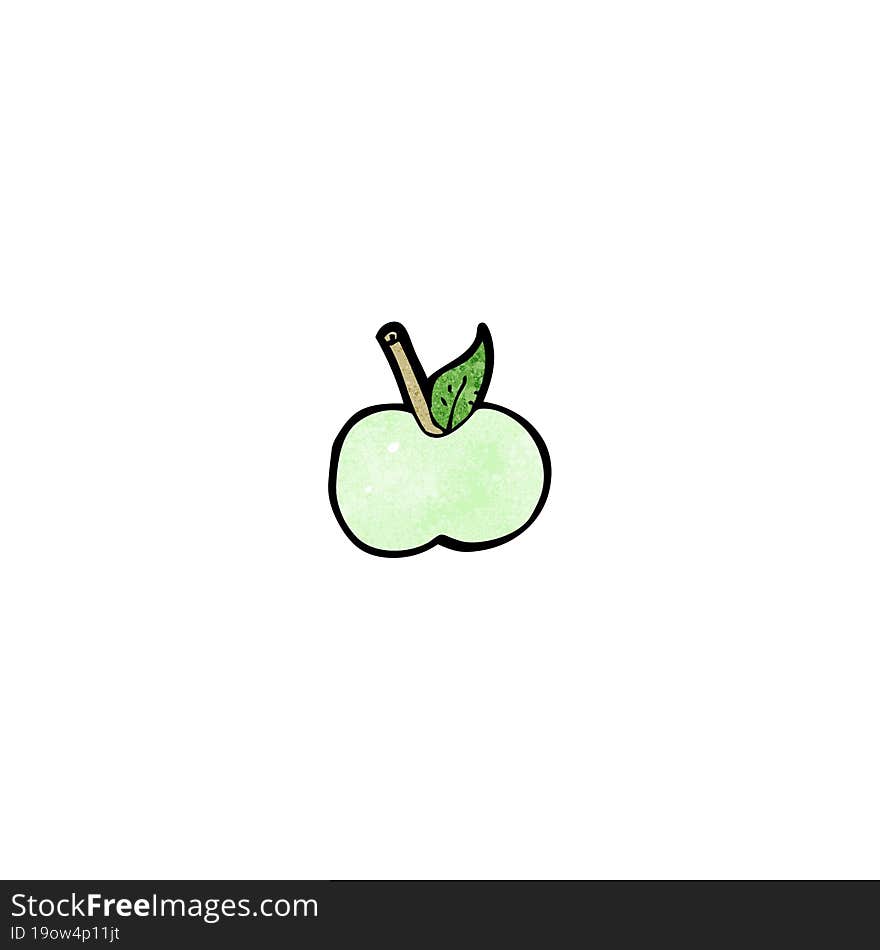 Cartoon Apple