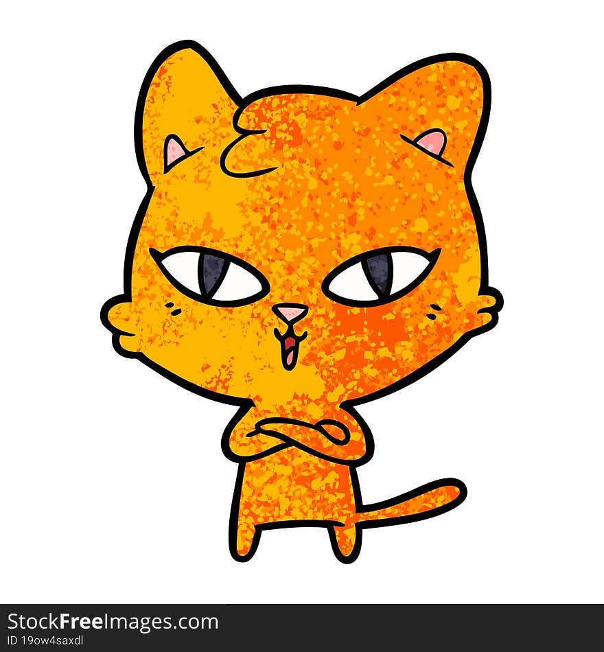 cartoon cat. cartoon cat