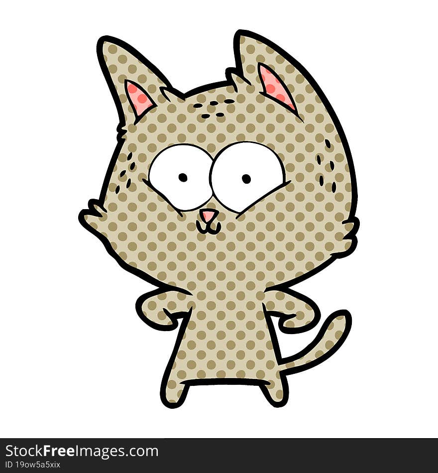 cartoon cat. cartoon cat