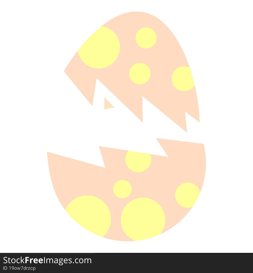 cracked easter egg