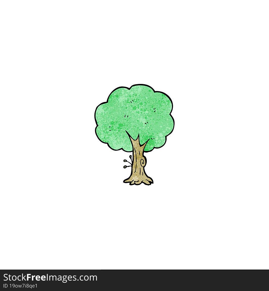 cartoon tree