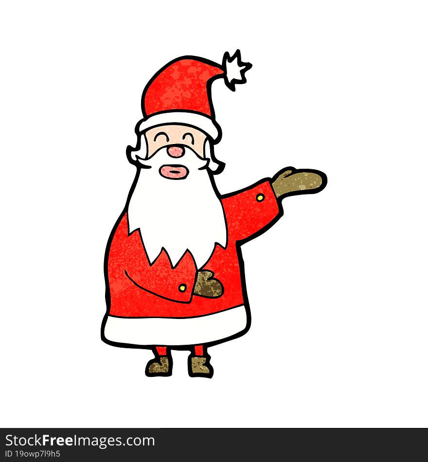 Cartoon Santa