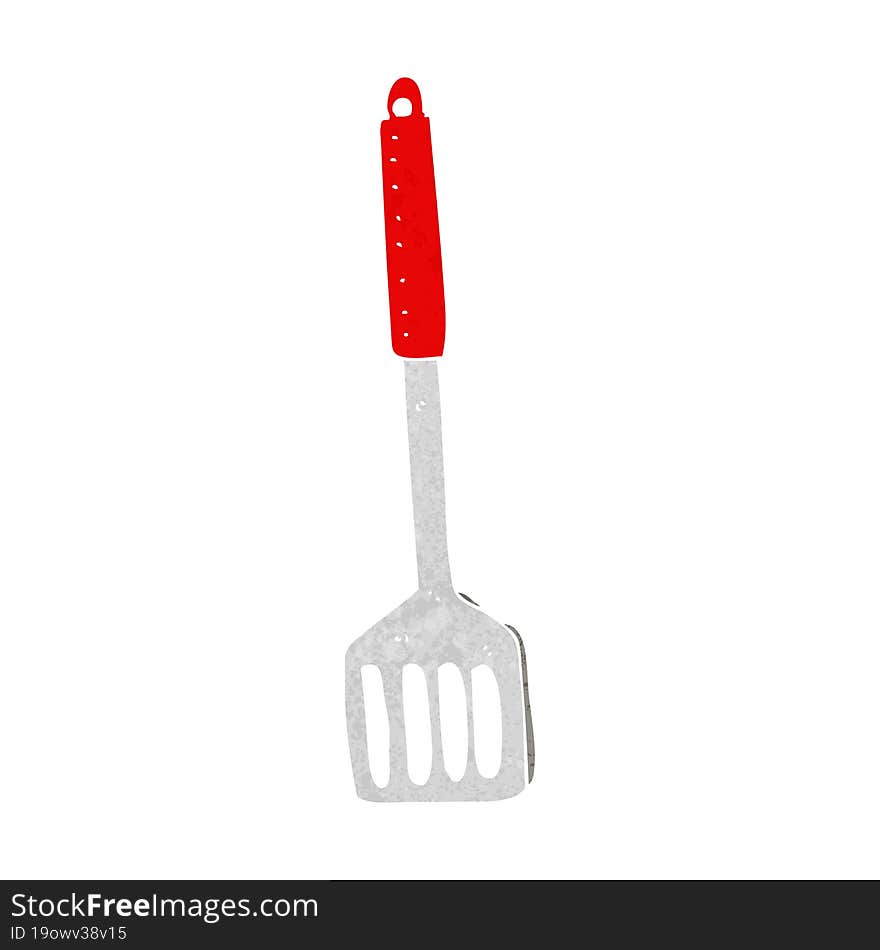 cartoon kitchen spatula