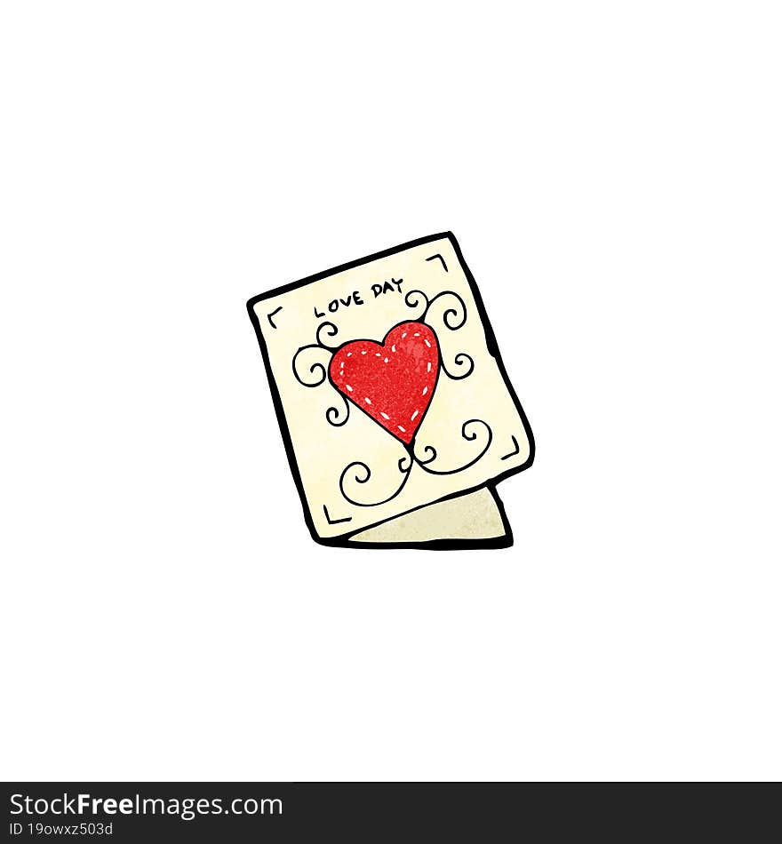 valentine card cartoon