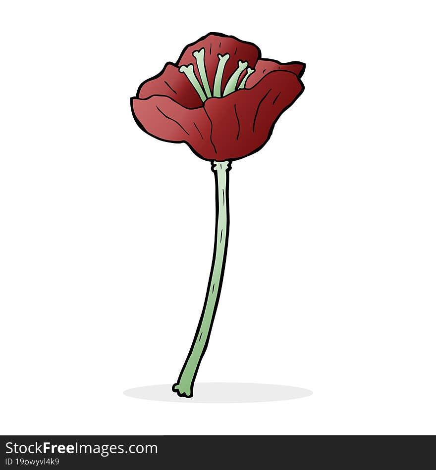 Cartoon Flower