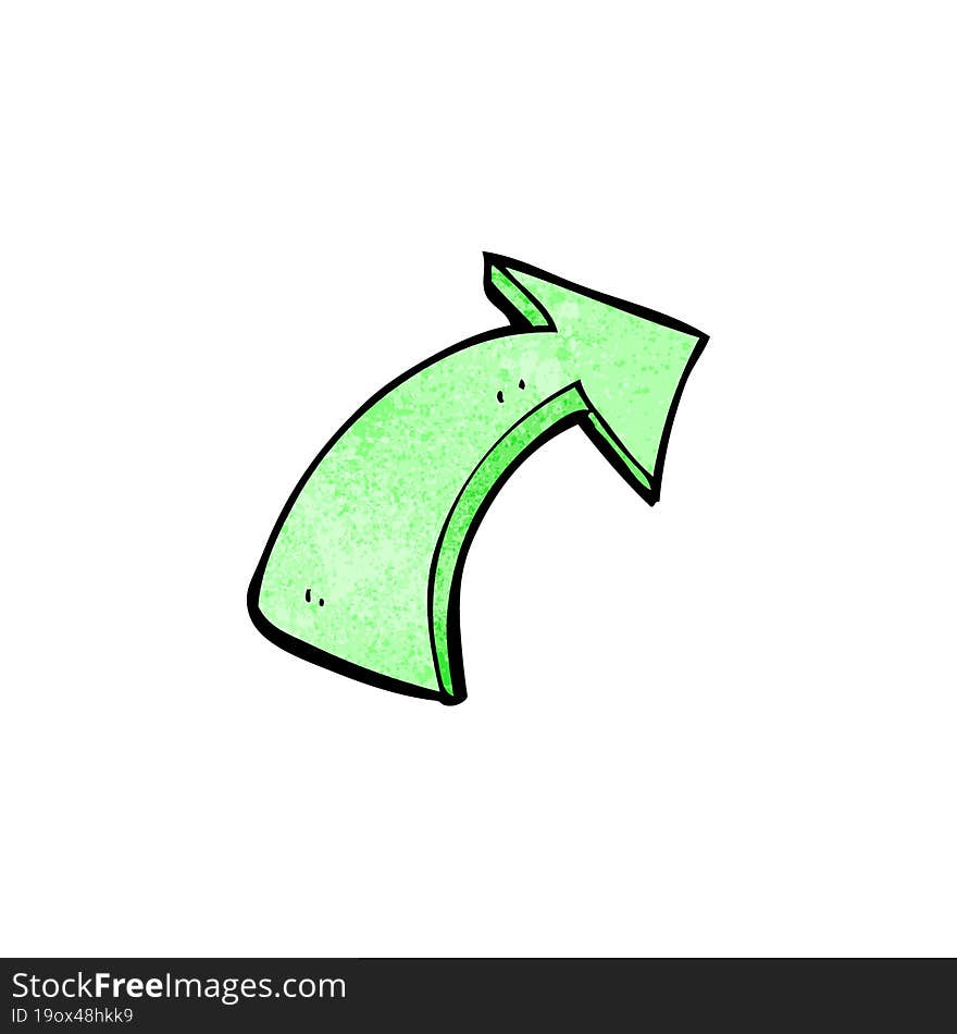 cartoon pointing arrows