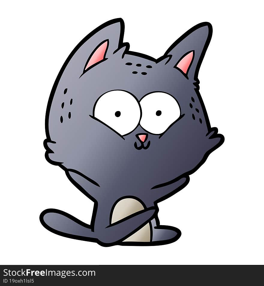 cartoon cat. cartoon cat