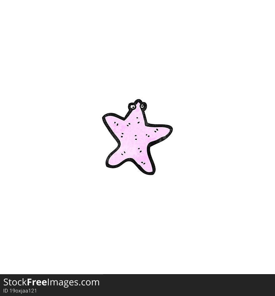 Cartoon Starfish