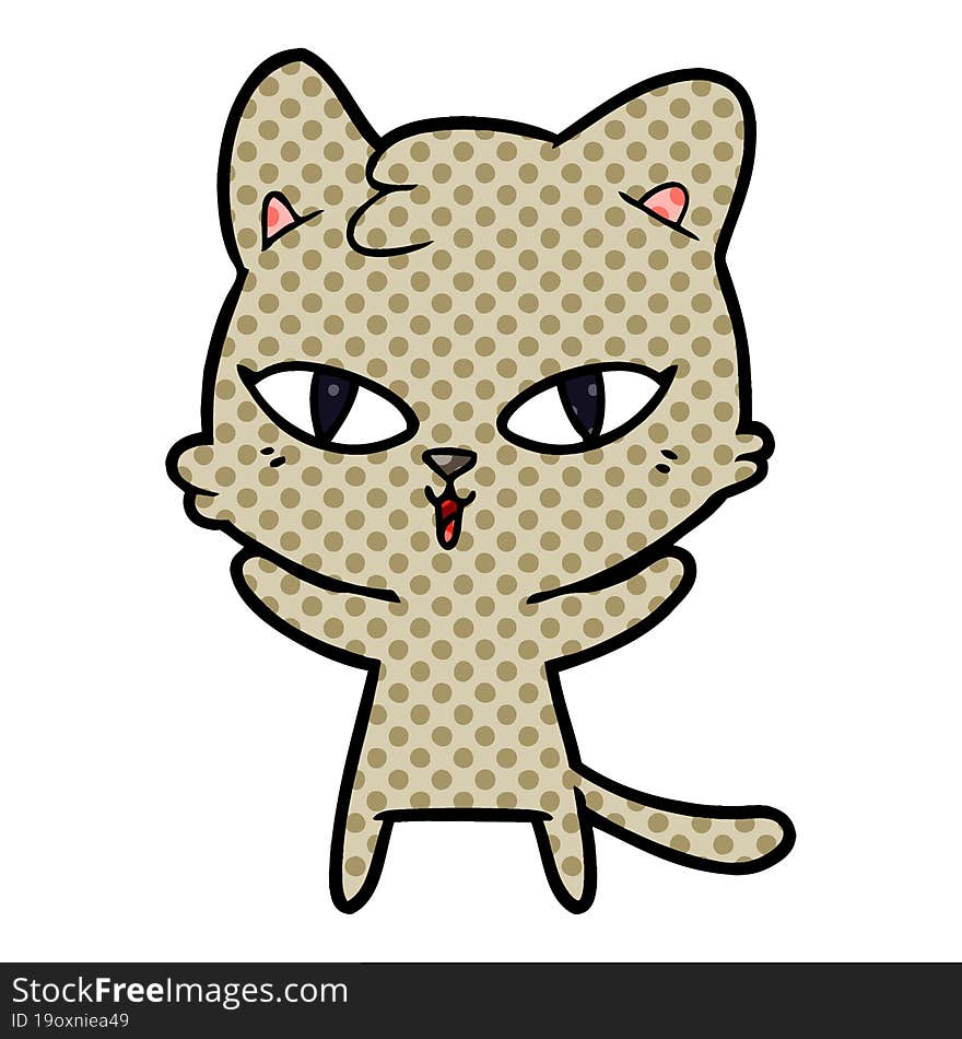 cartoon cat. cartoon cat