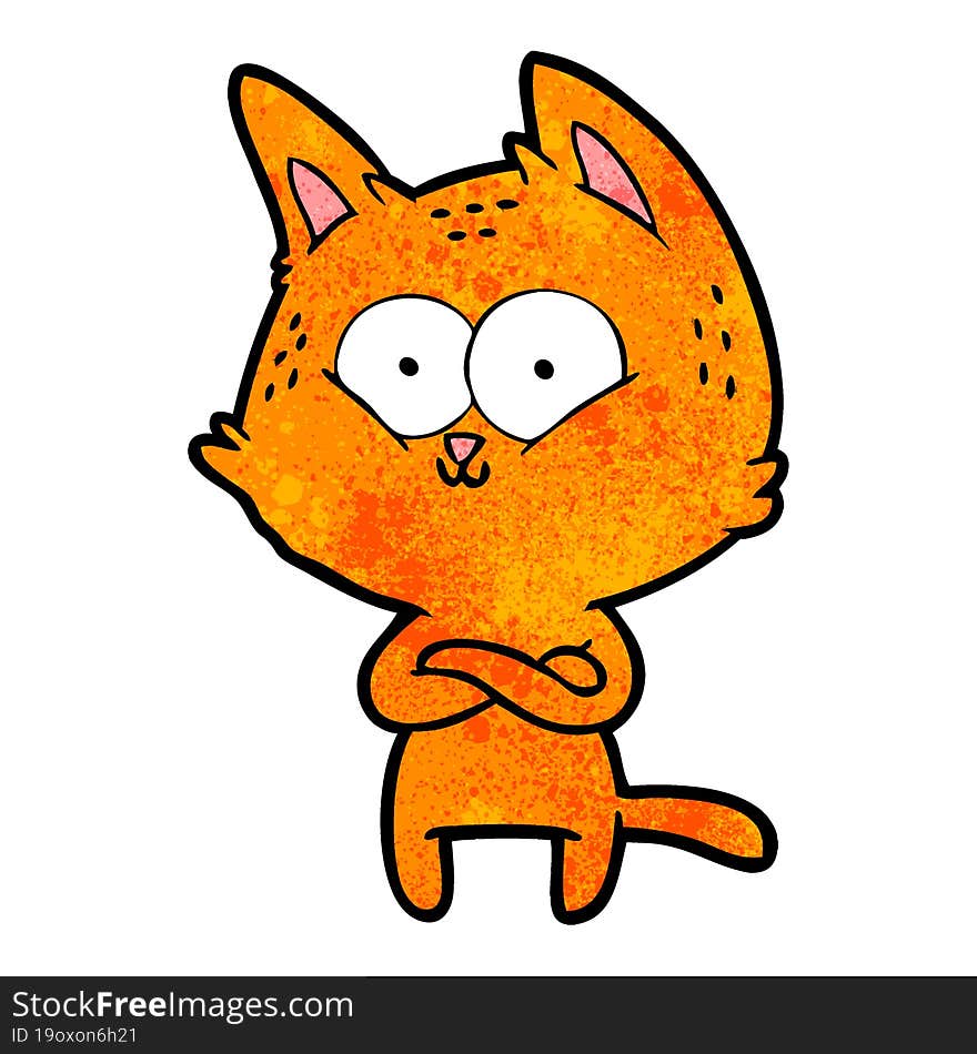 cartoon cat. cartoon cat