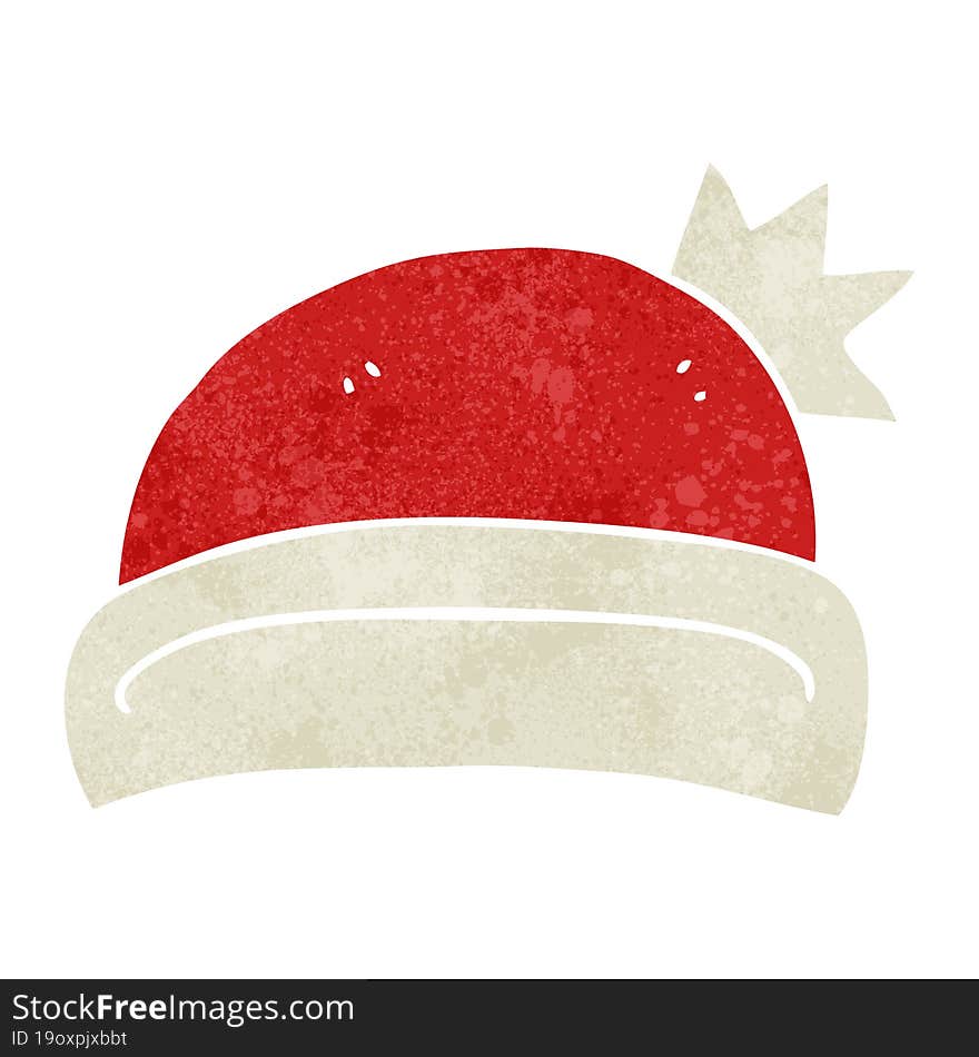 Retro Cartoon Christmas Hat