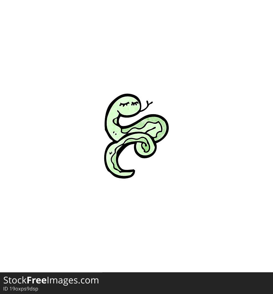 cartoon snake