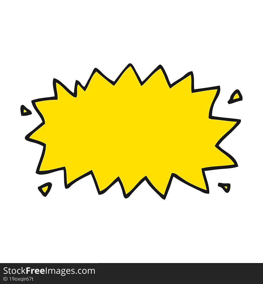 cartoon explosion symbol