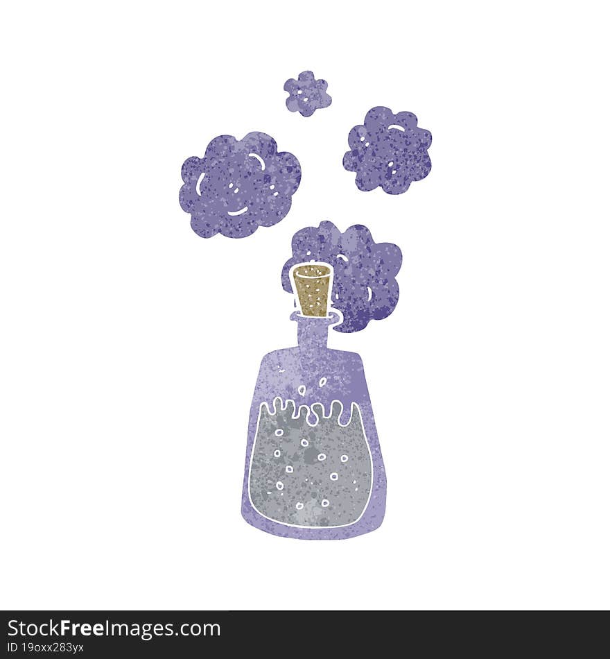 cartoon magic potion