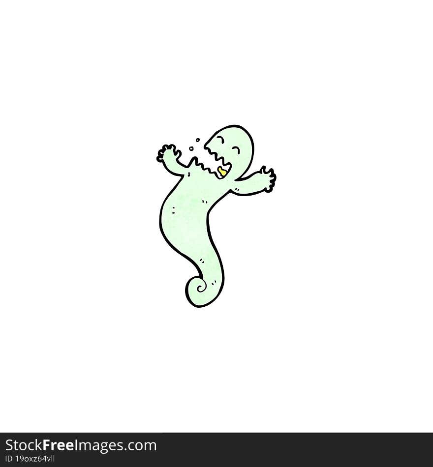 cartoon ghost