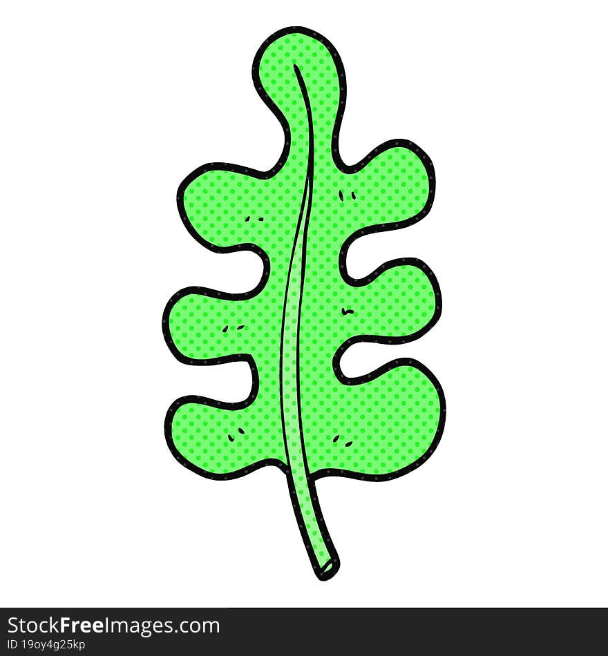 cartoon leaf