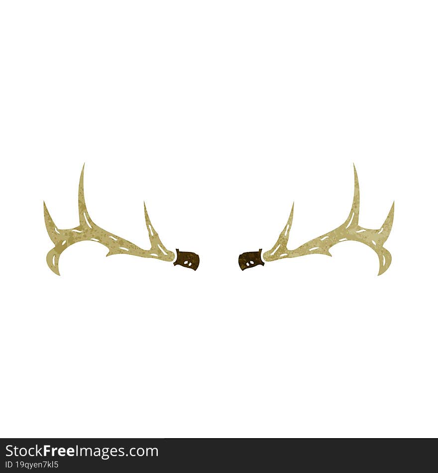 cartoon antlers