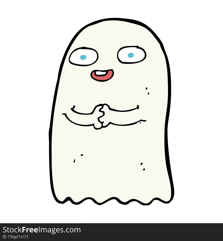 funny cartoon ghost