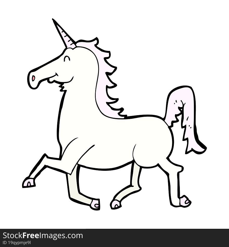 Cartoon Unicorn