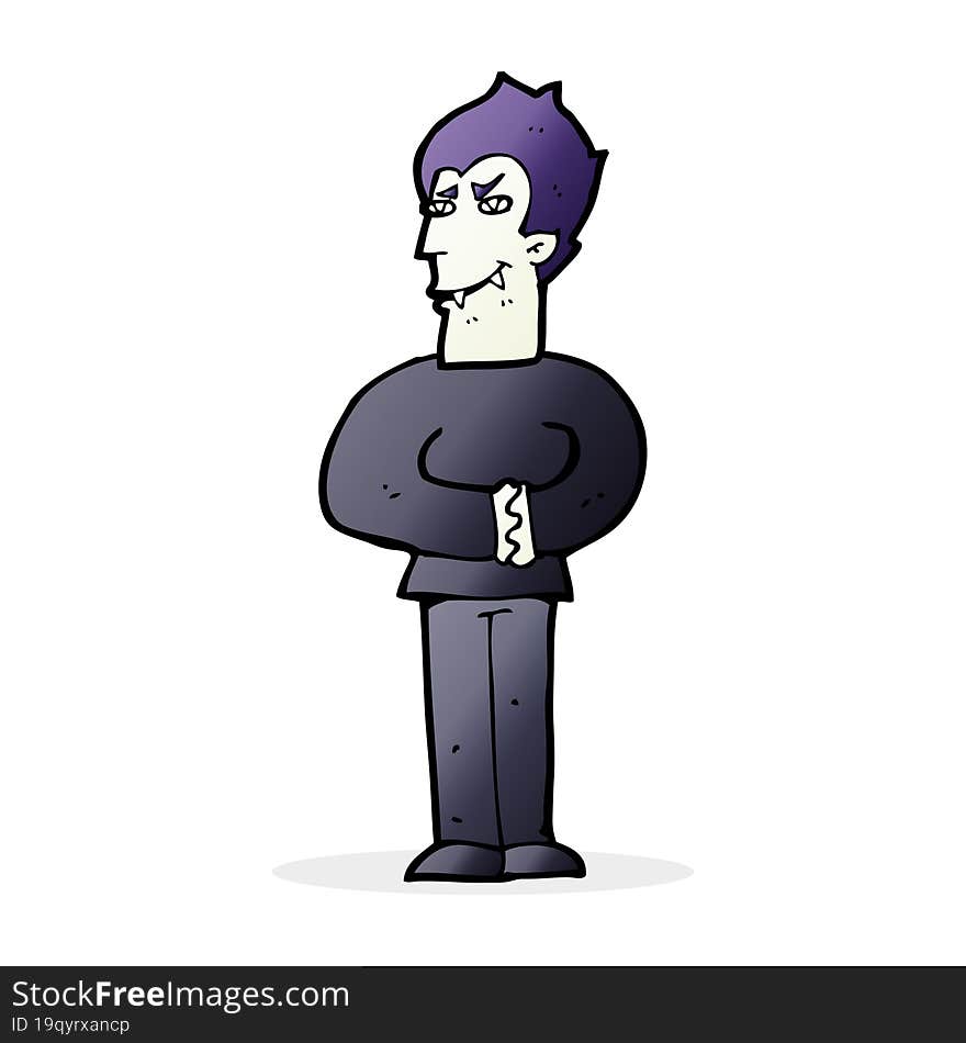 Cartoon Vampire