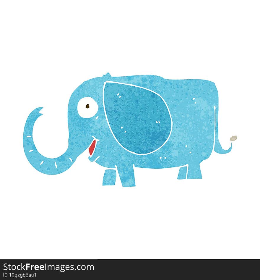 Cartoon Baby Elephant