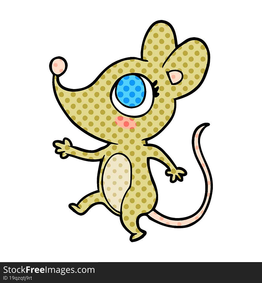 cute cartoon mouse. cute cartoon mouse