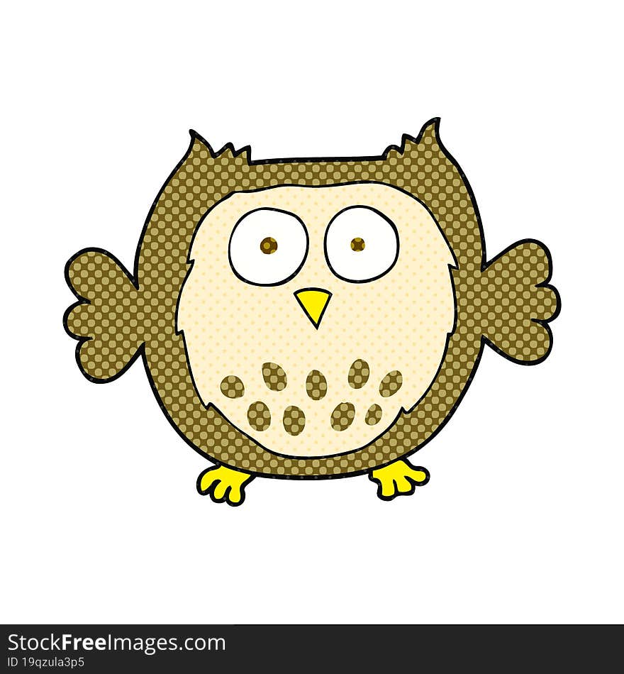 Cartoon Owl