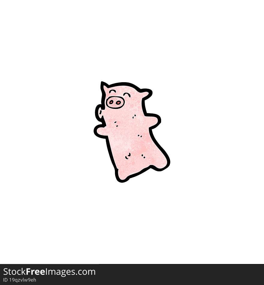 cartoon pig